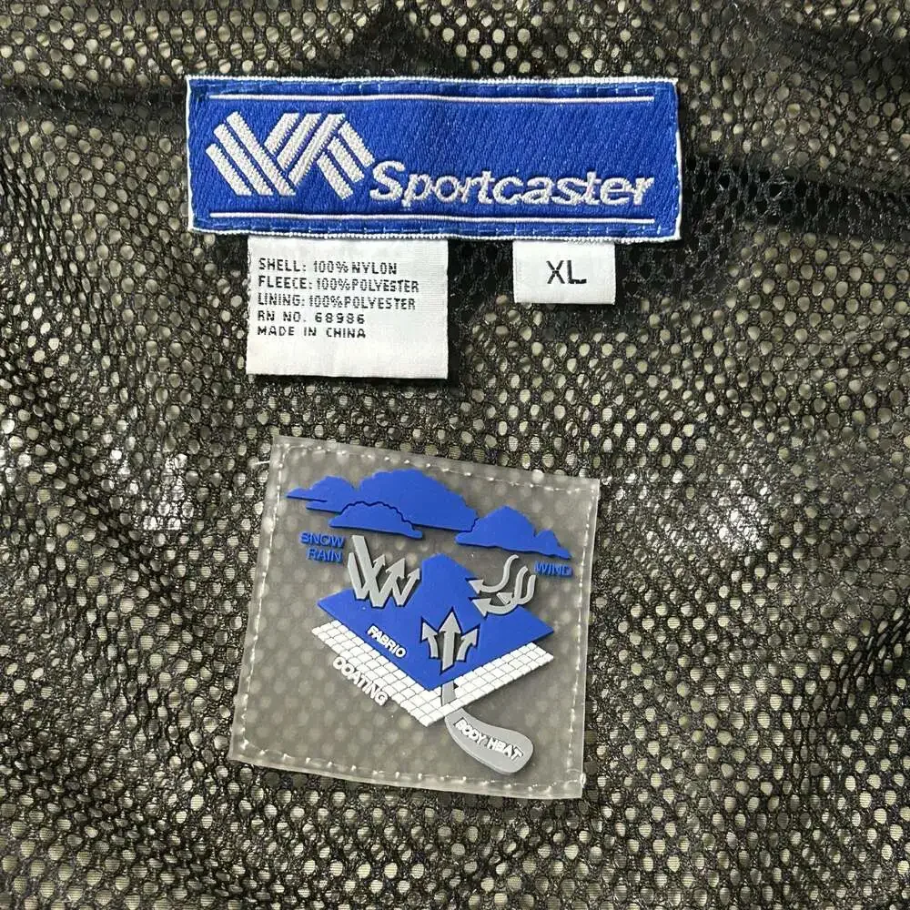 Sportscaster vintage rain